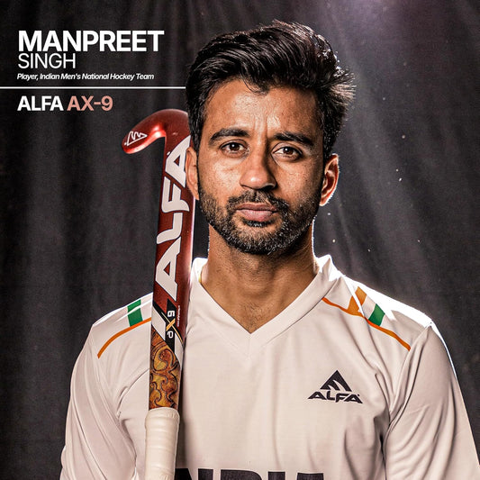 ALFA AX9 Composite Hockey Stick With Ball Free